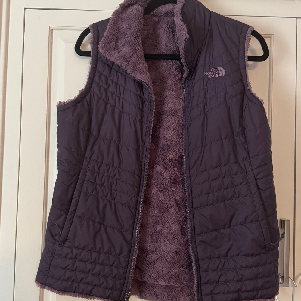 The North Face Deep Purple Quilted Vest